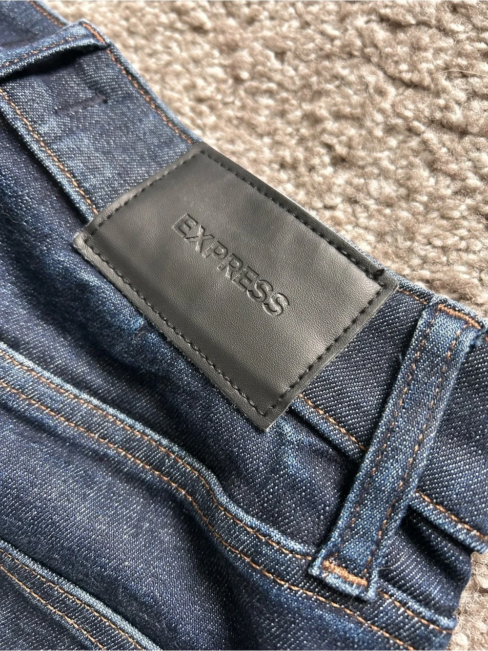 Express Men’s Indigo Athletic Skinny Jeans 26 x28